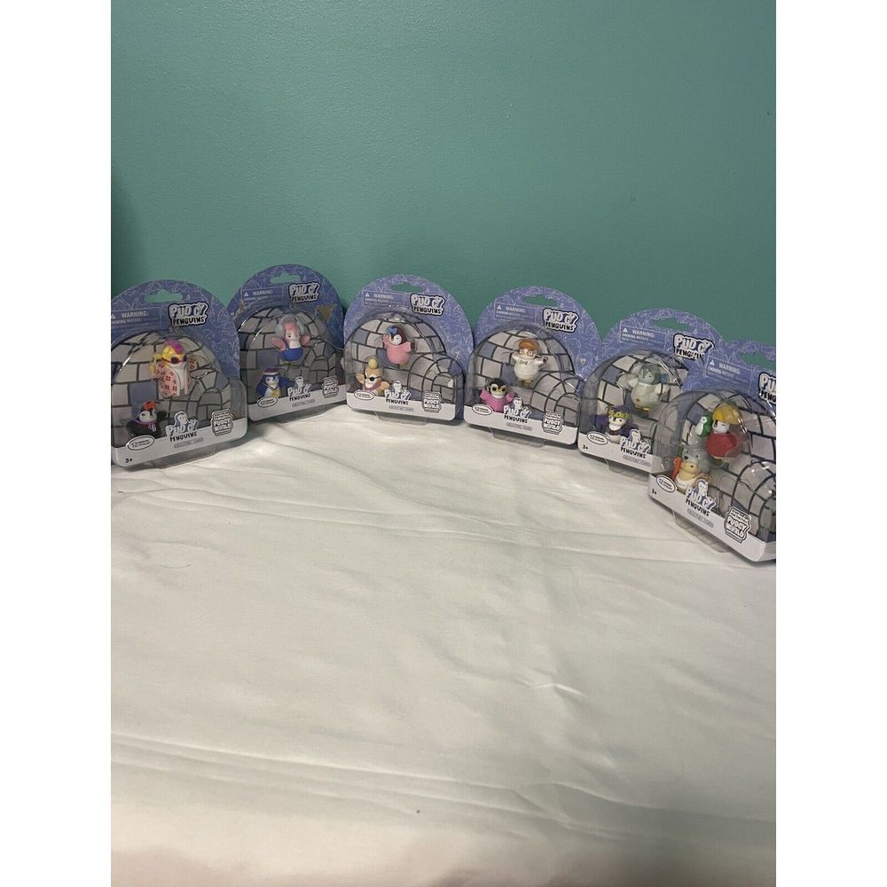 Pudgy Penguins Toy Figures 2-Count Limited‎ Edition Collectibles Set of 6